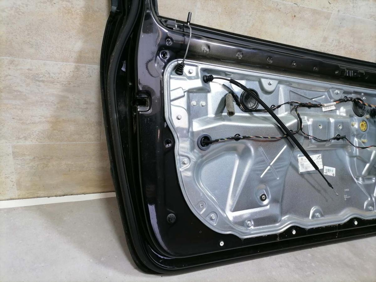 VW Polo 9N3 original Tür vorn links LC9Z Black Magic Pearl 3-Türer Bj.2007